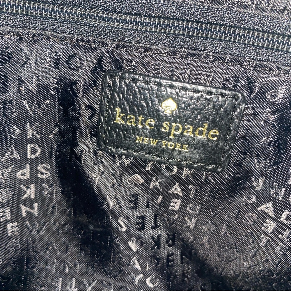 Black Kate Spade Pocketbook - Picture 4 of 4